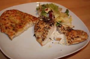 Hühnchenbrustfilets mit Ziegenkäse