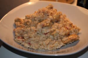 Besonderes Geschnetzeltes in Zwiebel – Sahne – Weißwein – Soße